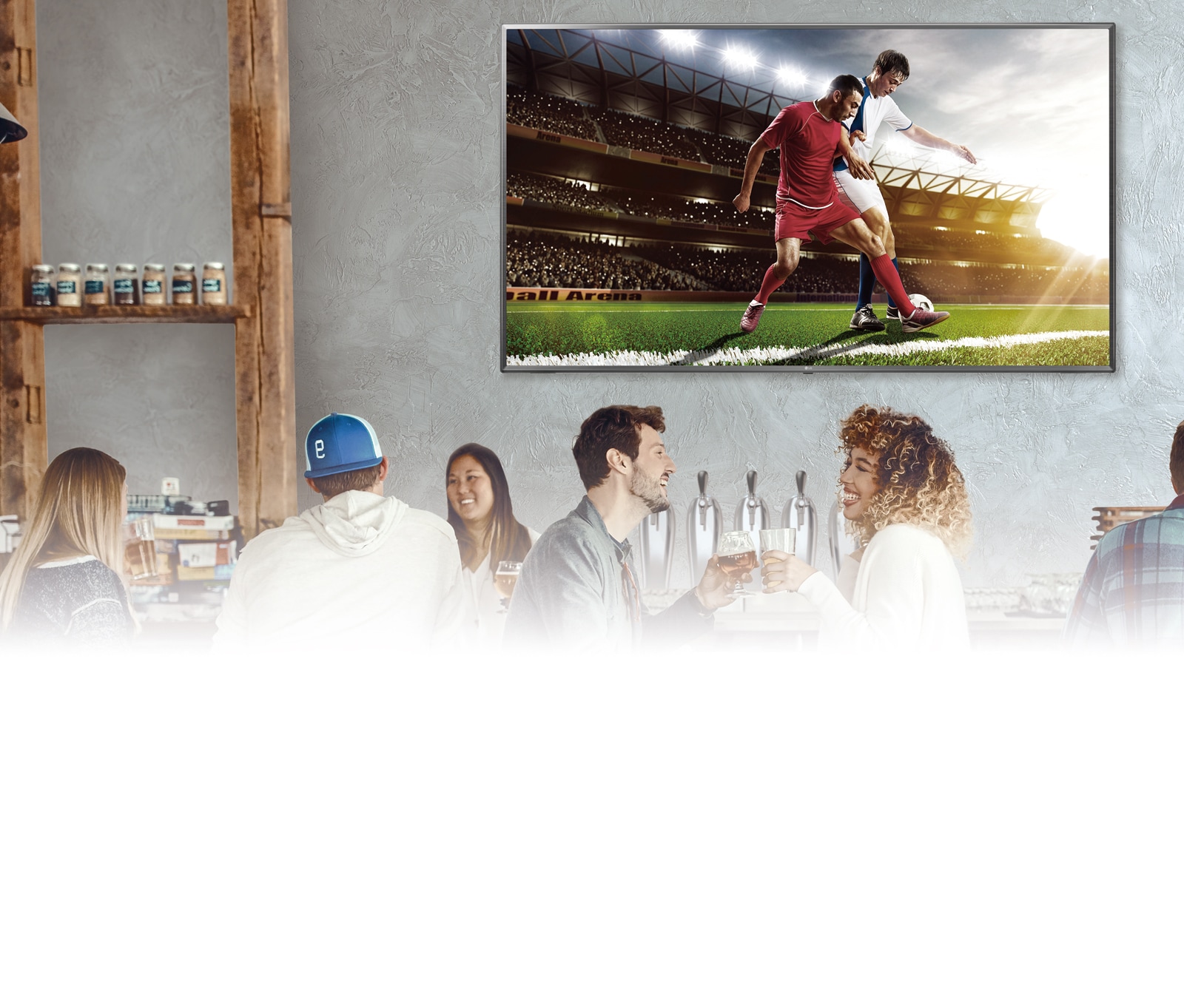 UHD Commercial TV with Essential Smart Function1